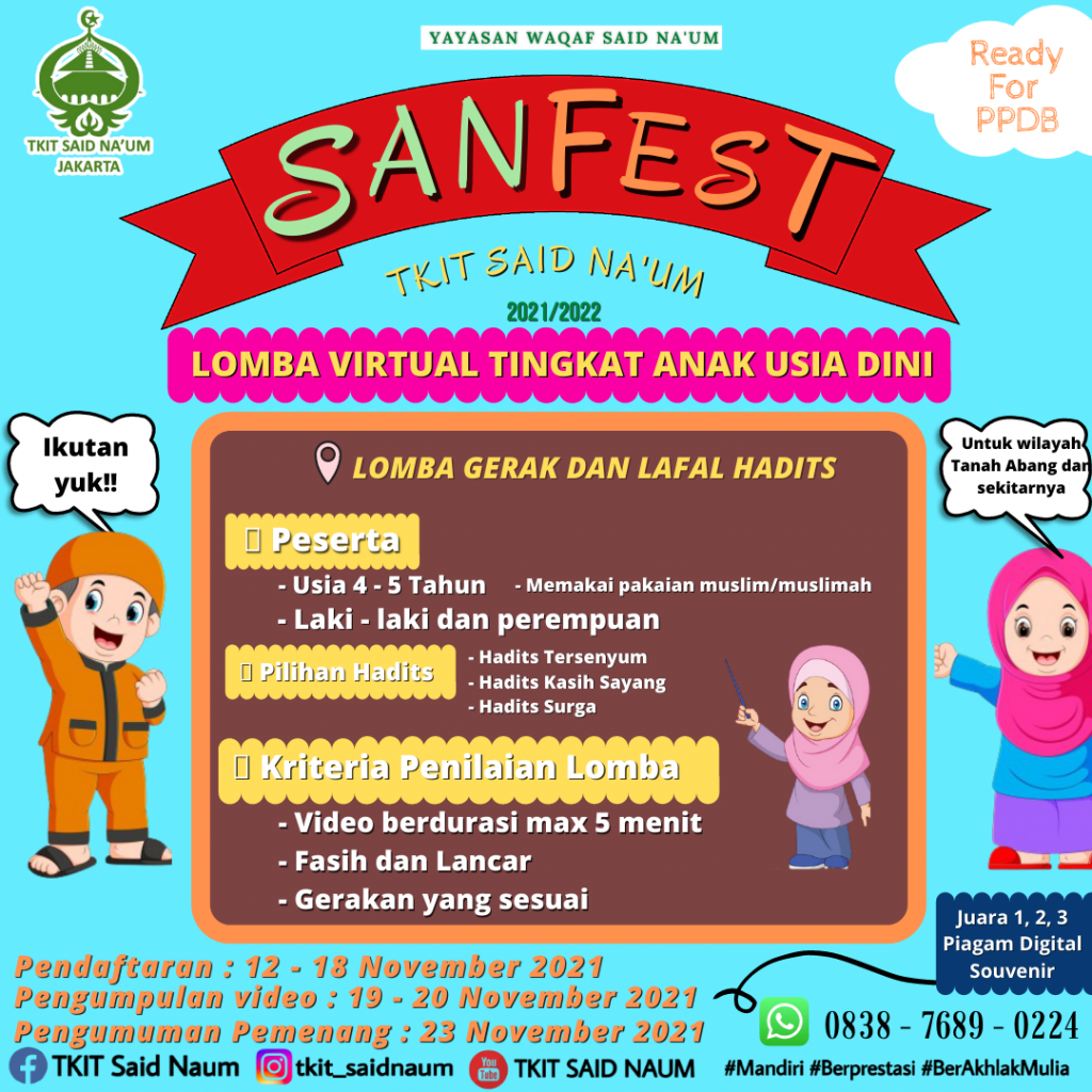 lomba gerak dan lafal hadist